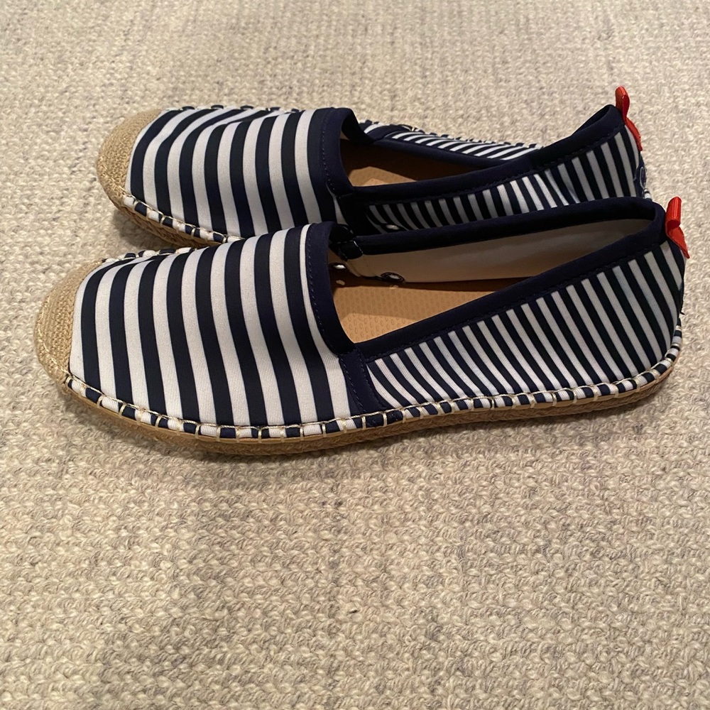 Seastar Beachwear Espadrille Slip on - Navy & White Stripe